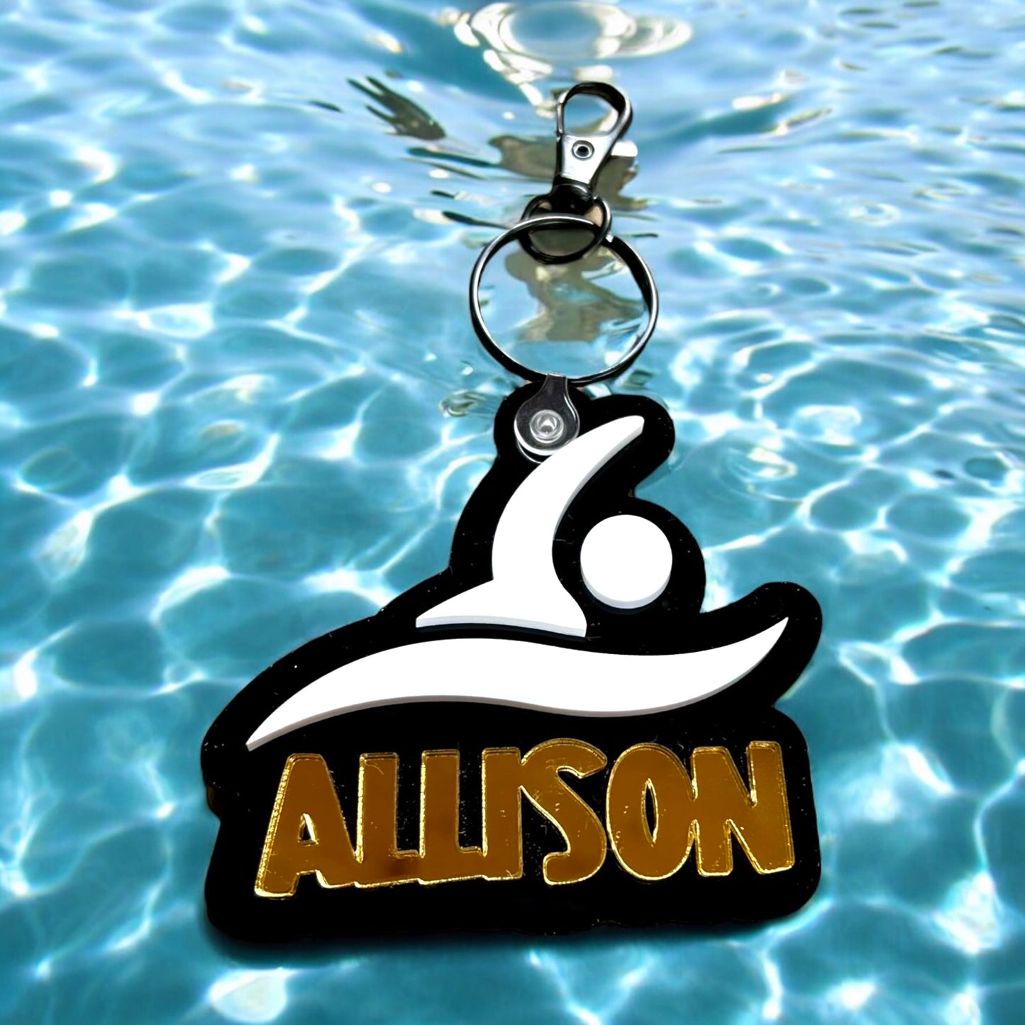 Personalized Swim Bag Tag
