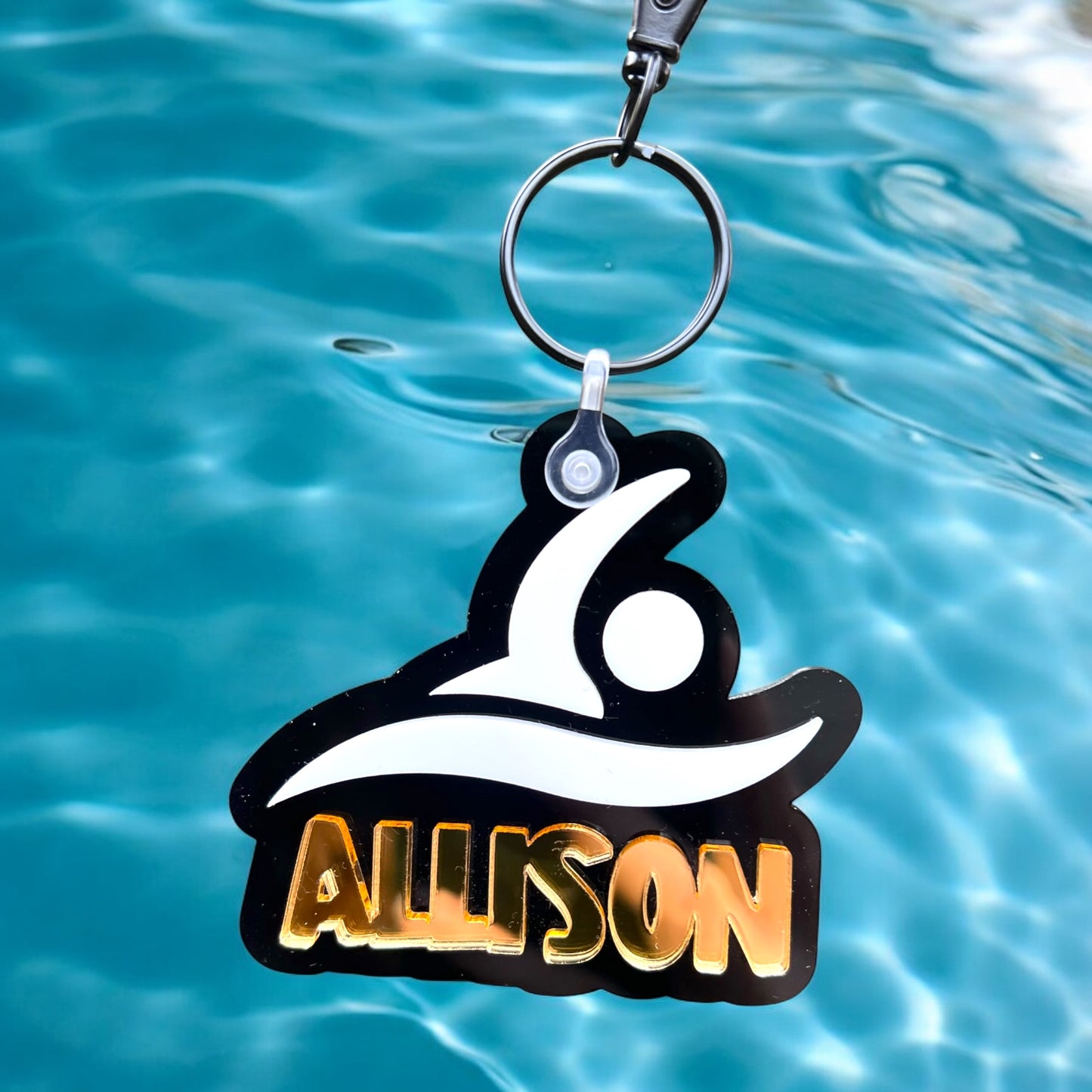 Personalized Swim Bag Tag