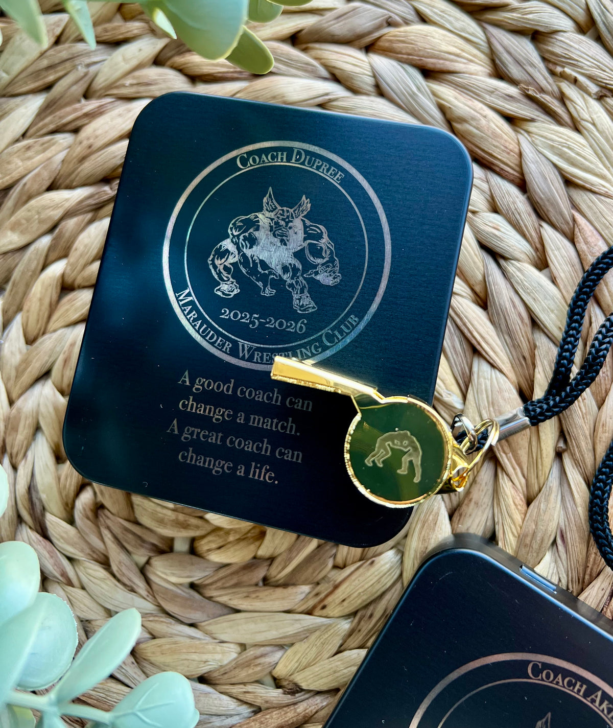 Personalized Coach Whistle Gift | Custom Coach Gift