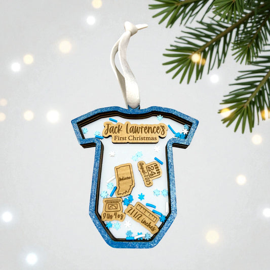 Baby's First Christmas Shaker Ornament