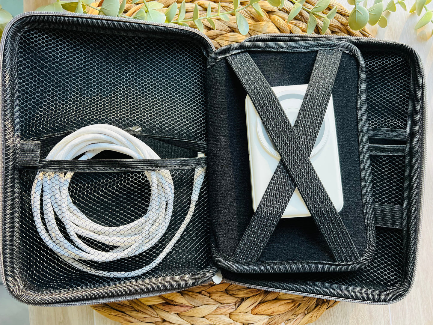 Leatherette Cord Case
