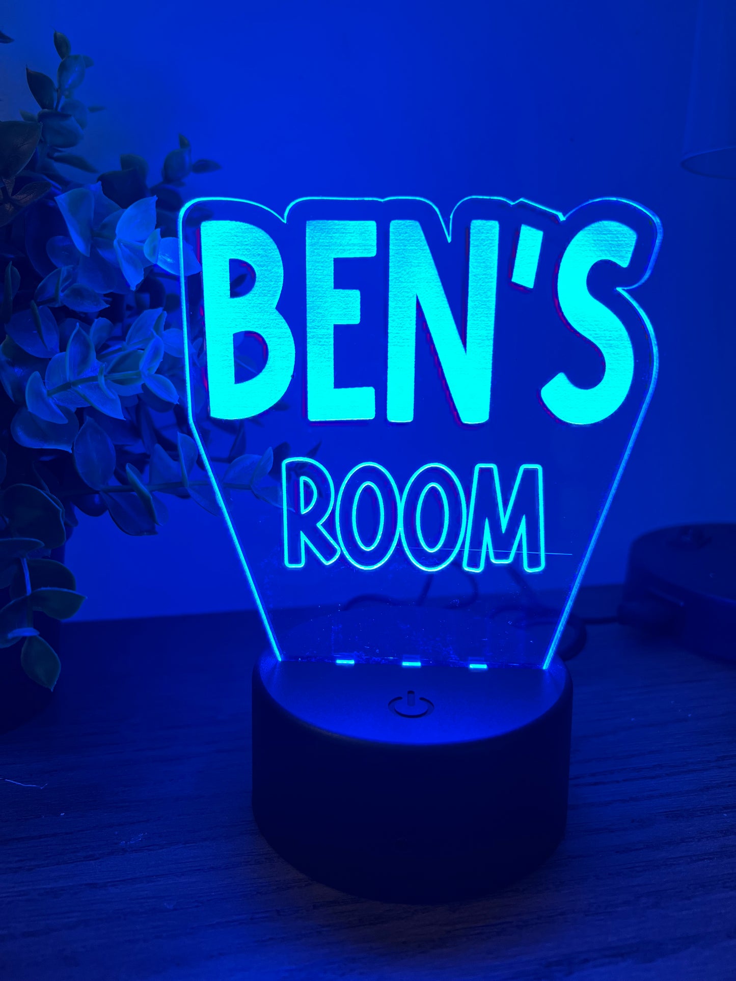 Personalized Color Changing Lamp/Nightlight