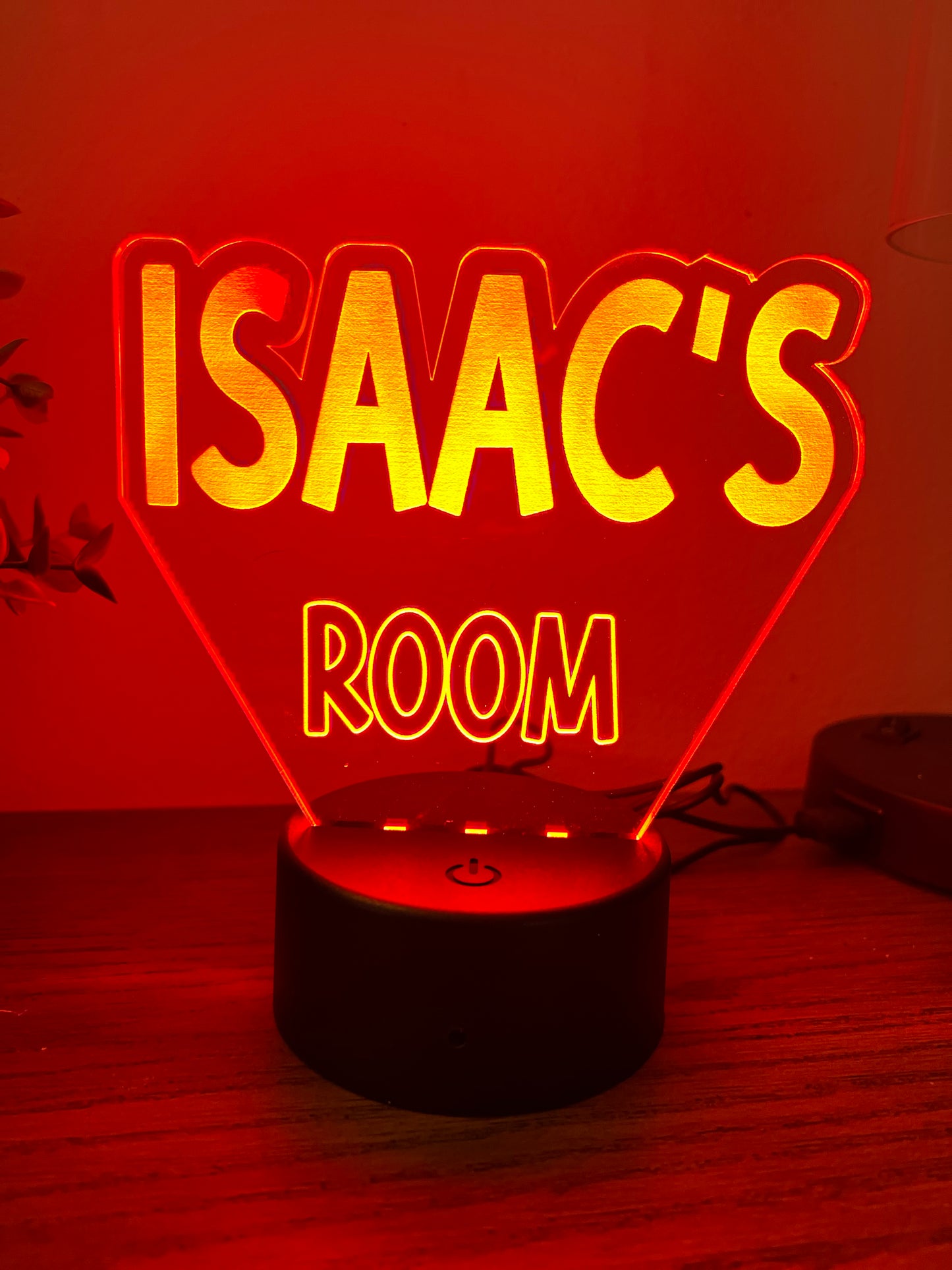 Personalized Color Changing Lamp/Nightlight
