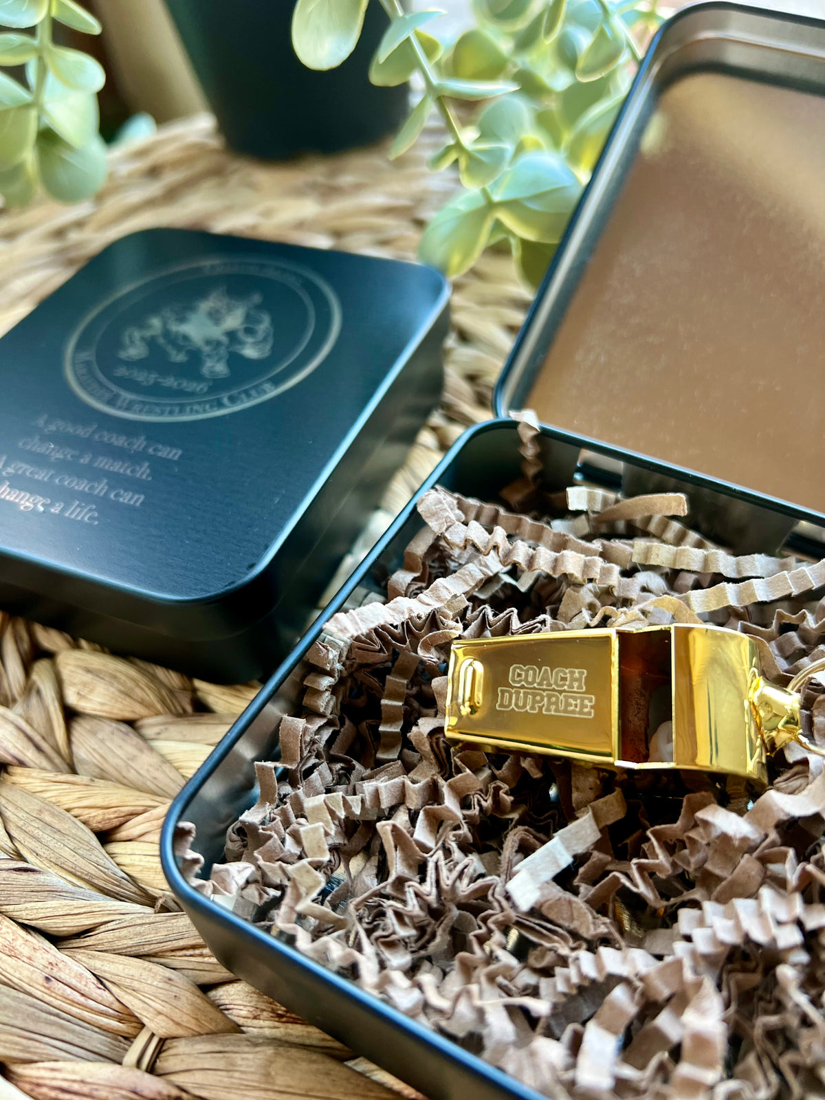Personalized Coach Whistle Gift | Custom Coach Gift