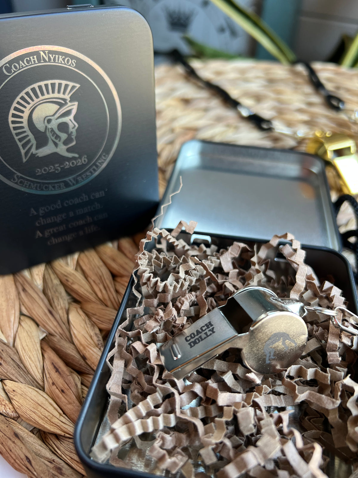 Personalized Coach Whistle Gift | Custom Coach Gift