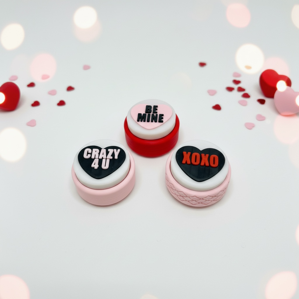 Valentine Conversation Heart Click Fidget