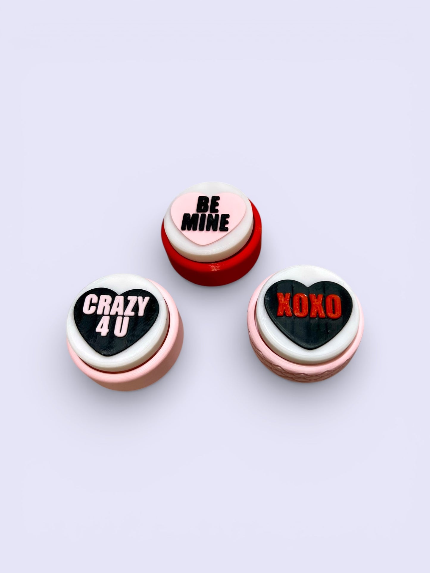 Valentine Conversation Heart Click Fidget